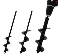 GT MARKET - Lot de 3 forêts tarières Ø 4, 6 et 8 cm pour perceuse et visseuse - Longueur 30 cm