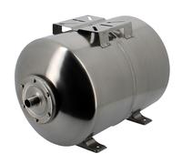 Réservoir pression à vessie horizontal en inox - 24 litres