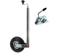 GT MARKET - Roue jockey Ø 48 mm avec collier de fixation - Charge 150 kg