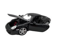 GT-Marketing GmbH Porsche Cayman S Design Ed.1, Modèle réduit 1:18, Noir - Modèle de Collection très détaillé | Véhicule Miniature (Édition Musée)