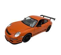 GT-Marketing GmbH Porsche GT3 RS (997) Miniature au 1/24, Orange - Modèle de Collection très détaillé | Véhicule Miniature (Édition Musée)