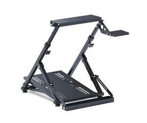 GT OMEGA Support Volant pour Logitech G923 G29 G920 Thrustmaster T500 RS Volant Gaming Retour de Force & TH8A Levier de Vitesse V1 - Fanatec Clubsport PS4 Xbox PC - Inclinable