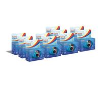 GT Photo GT27WP Realishot Splash - Lot de 10 Appareils Photo Jetables Étanches - 27 Poses, Idéal pour Photos sous l'Eau et Extérieur