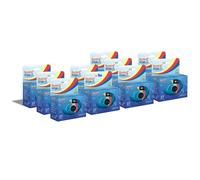GT PHOTO GT27WP Realishot Splash - Pack de 10 Appareils Photo Jetables Étanches, 27 Photos, 35mm, 4K Ultra HD, Waterproof - Bleu