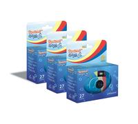 GT Photo GT27WP Realishot Splash - Pack de 3 Appareils Photo Jetables Étanches,