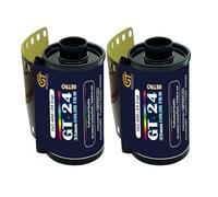 GT Photo Pellicule Couleur GT24FILM 35mm - Lot de 2 Films 24 Poses - Idéal pour Photographie, Développement et Impression de Qualité