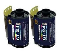 GT Photo Pellicule Couleur GT24FILM 35mm - Lot de 2 Films 24 Poses - Idéal pour Photographie, Développement et Impression de Qualité