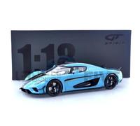 KOENIGSEGG Regera 2018 Bleu, GT881, Échelle 1/18, GT SPIRIT