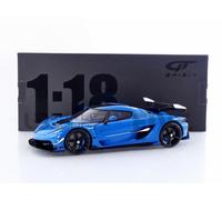 GT Spirit Modèle réduit Koenigsegg Jesko 2025 GT1002 Résine 1:18 Bleu/Noir Blahaj
