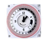 GT01 24 heures minuterie mécanique interrupteur prise 15 minutes à 24 heures Programmable minuterie mécanique sortie appareil ménager