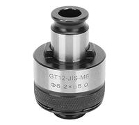 GT12 - JIS - M8 Tapping Collet Chuck | Overload Protection Guards Against Tap Breakage | Quick - Change Torsion Chuck for CNC Machines/Drilling Rigs/Lathes | High - Speed Steel