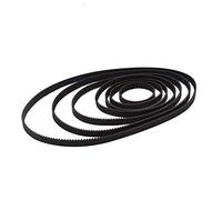 GT2 Lot de 2 courroies dentées fermées de 6 mm de large avec boucle fermée en caoutchouc, 110 112 158 200 280 300 400 752 852 mm, pour largeur 6 mm (GT2-300 mm)