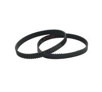 GT2 Timing Belt 2GT Length 198mm-300mm Closed Loop Rubber Width 6mm 2M Synchronous 1Pcs(206mm)