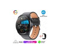 (GT3 Pro Cuir Noir) Montre connectée NFC compatible Huawei pour adulte GT3 Pro, écran HD 390*390, fréquence