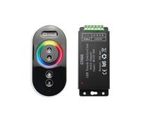 GT666 RGB LED ContrôLeur de Bande LED Sans Fil RF Tactile TéLéCommande 12V 24V 18A 3 Canaux LumièRes Gradateur à Bande