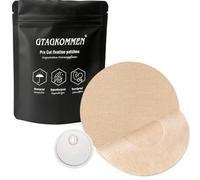 GTAGKOMMEN 20x Pansement Patch pour Freestyle Libre 2 & 3, zone de capteur sans adhésif au milieu, pansement Freestyle Libre pour le sport et la baignade, fixation imperméable