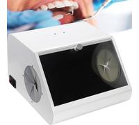 GTANND Collecteur de poussière Dentaire Professionnel, boîte à poussière de Laboratoire Dentaire, collecteur de poussière de sablage, 12 Ensembles de Sources de lumière LED intégrés