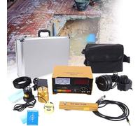 GTANND Détecteur de Fuite de Pipeline avec stéthoscope pour Casque, détecteurs de Fuite d'eau Professionnels pour tuyaux souterrains intérieurs et extérieurs, 4 Vitesses réglables