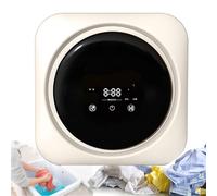 GTANND Lave-Linge Mural, Lave-Linge Séchant Compact Mural, Lave-Linge Séchant Électrique Mural, Mini-Lave-Linge Mural Entièrement Automatique