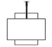 GTANND Panneau d'affichage LED Slim TV Snap Frame, Panneau de Menu Mural rétroéclairé par LED, Affichage Commercial, écran publicitaire LED, Cadre d'affiche, boîte Lumineuse 15.75x19.69inches