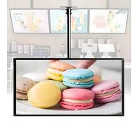 GTANND Panneau d'affichage LED Ultra-Fin pour menus, pour Salons de thé, cafés, boulangeries, Snack-Bars et Restaurants. Affichage LED 3D pour menus, Horizontal et Vertical. 19.69x27.56inches