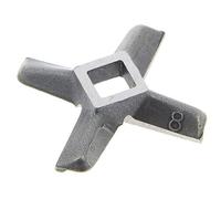 Gtapiece Couteau hachoir n°8 compatible avec des Hachoir : FIGUINE, ZELMER