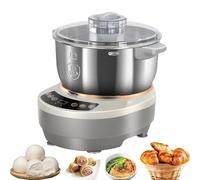 GTATBTG Robot pâtissier électrique 5 L avec fonction de fermentation, minuterie pour micro-ordinateur, écran tactile, acier inoxydable 304, appareil électroménager de cuisine