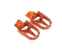 GTATNDAJ Support pédale Moto Accessoires Moto Repose-Pieds Repose-Pieds Repose-Pieds Pièces Pédales pour Husqvarna 701 Enduro 701 Supermoto Support de Pied(Orange)