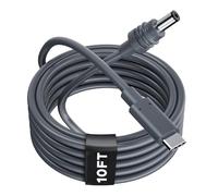 Gtaywell Starlink Câble d'alimentation Mini USB-C vers DC, entrée maximale de 100 W, câble USB de type C vers DC, étanche, câble mini USB Starlink compatible avec source PD 65 W + 3 m