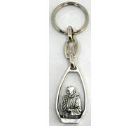 GTBITALY 50.273.30 028 porte-clés père pieus saint pierreline argent, Argento, S