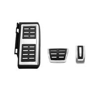 Gtdtixc Automotive Interior pour VW pour Tiguan L Pro 2024-Pré Accélérateur Pédale De Frein Pédale Repose-Pieds Plaque Embrayage Papillon Refit IntéRieur Automobile(3Piece)