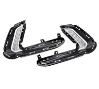 Gtdtixc Feu Antibrouillard Avant Pour Hyundai Pour Elantra 2016-18 LED DRL Lampe Brouillard Phares Pare-chocs Avant Signal Virage Cours Jour Lumières Imperméables