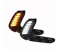 Gtdtixc Feu Antibrouillard Avant Pour Hyundai Pour Elantra 2016-2017 Phares Antibrouillard À LED Avec Clignotants Jaunes Dynamiques Pare-chocs Avant Et Arrière