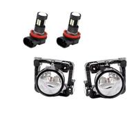 Gtdtixc Feu Antibrouillard Avant Pour Pour TSX Pour ACCORD Pour EURO Pour CU1 Pour CU2 2009-2012 Phare Fog Lamp Cover Grill Bezel Fog Lights LED(LED fog)