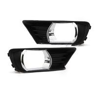 Gtdtixc Feu Antibrouillard Avant Pour Toyota Pour Camry Pour XV40 2007-09 Avant Restylage Cache Phare Antibrouillard Chromé Enjoliveur Phares Antibrouillard LED(2 x Chrome Covers)