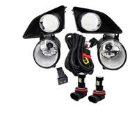 Gtdtixc Feu Antibrouillard Avant Pour Toyota Pour Corolla 2008-10 Phares Antibrouillard Ensemble Phares Antibrouillard Cache Phare Antibrouillard Grille Cadre Phare(LED set)