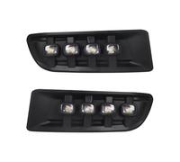 Gtdtixc Feu Antibrouillard Avant Pour Toyota Pour Prado 120 Pour Terre Pour Cruiser Pour LC120 Pour FJ120 2003-2009 LED Signal Virage Lumière Jour DRL(Blanc)