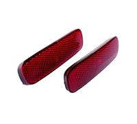 Gtdtixc Feu Arrière De Pare-Chocs Arrière 2x Pour Peugeot 107 206 607 Réflecteurs De Pare-chocs Arrière Rouges