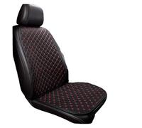 Gtdtixc Housses siège Voiture Housse de siège Voiture en Cuir PU Coussin pour Nissan pour Qashqai pour Juke pour Leaf pour Armada pour Altima pour Cube(Black Red 1 Seat)
