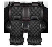Gtdtixc Housses siège Voiture Housse de siège Voiture en Cuir PU Coussin pour Nissan pour Qashqai pour Juke pour Leaf pour Armada pour Altima pour Cube(Black 5 Seat)