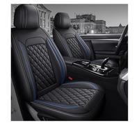 Gtdtixc Housses siège Voiture Housses de siège universelles à Couverture complète pour Mitsubishi pour Outlander pour Eclipse pour Lancer pour Pajero Sport(Black Blue 2 Piece)