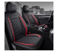 Gtdtixc Housses siège Voiture Housses de siège universelles à Couverture complète pour Mitsubishi pour Outlander pour Eclipse pour Lancer pour Pajero Sport(Black Red 2 Piece)