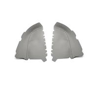 Gtdtixc Poignée Intérieur Voiture Pour Pilot 2009-2013 2 Pièces Poignée Porte Avant/Arrière Intérieure Voiture Panneau D'accoudoir Garniture Couverture Cuir Microfibre(Front Gray)