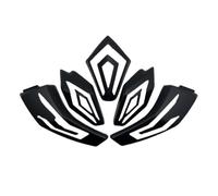 GTDTKGANAK Cache-phare Clignotant De Moto Pour TMAX 530 (2012-2016), Coque Protection Avant/arrière, Feu Phare avant(Matte Black)