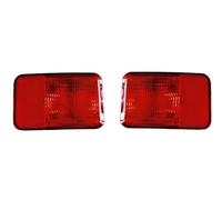 GTDTKGANAK Feu stop Cache De Feu Antibrouillard Arrière Pour Wrangler Pour JK (2008-2018), Compatible Avec Le Pare-chocs J3 CKD (référence OEM 55078104AC)(1Pair)