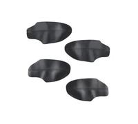 GTDTKGANAK Housse De Poignée Porte Intérieure Pour Civic 11e Génération 2021-2022, En Cuir Microfibre Avec Fixations Pour Garnitures Intérieures Poignée Intérieure Toit(Door Armrest Black)