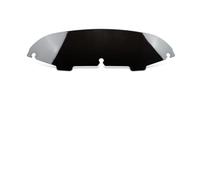 GTDTKGANAK Pare-Brise Moto pour Touring Street pour Glide Electra pour Flhtcu Flhtk Tri Glide 1997-2013 4.5" Wave Pare-Brise Pare-Brise Moto Vent Déflecteur de Vent(Black)