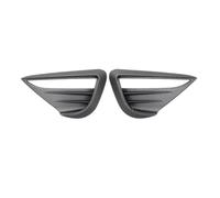 GTDTKGANAK Phares Antibrouillard Avant Grille de phare antibrouillard avec protection et spoiler ABS Compatible Tesla Pour Model Y 2021-2023