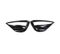 GTDTKGANAK Phares Antibrouillard Avant Grille de phare antibrouillard avec protection et spoiler ABS Compatible Tesla Pour Model Y 2021-2023