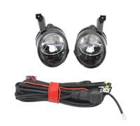 GTDTKGANAK Phares Antibrouillard Avant Grille de phare antibrouillard et faisceau câbles Compatible avec VW Pour Touran 2002-2006 pour pare-chocs Pour Avant